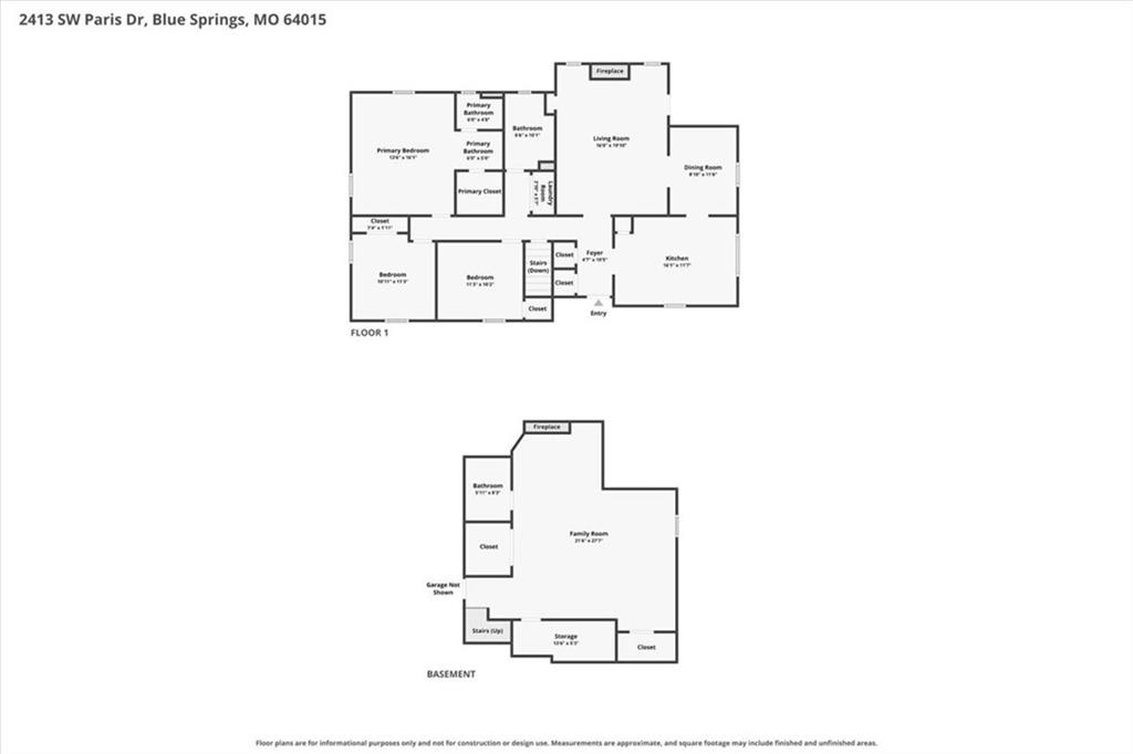 2413 Paris Dr, Blue Springs, MO 64015