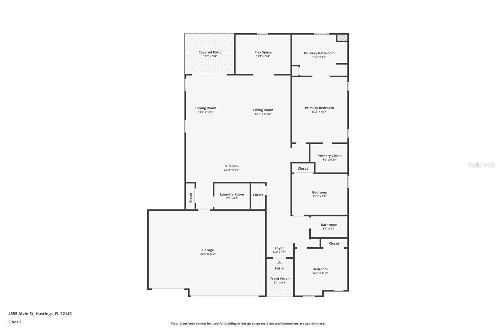 4555 Alvin St, Hastings, FL 32145