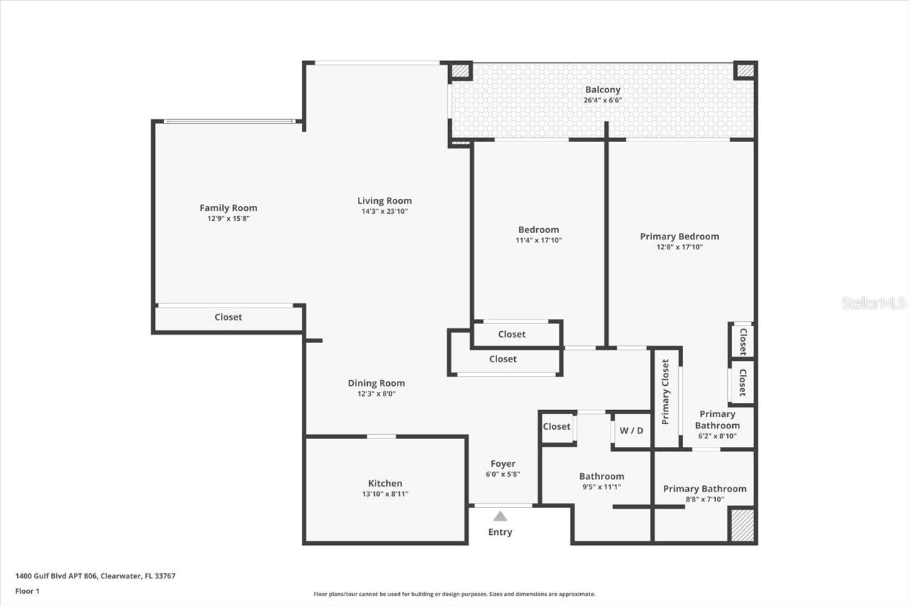 1400 Gulf Blvd #806, Clearwater, FL 33767