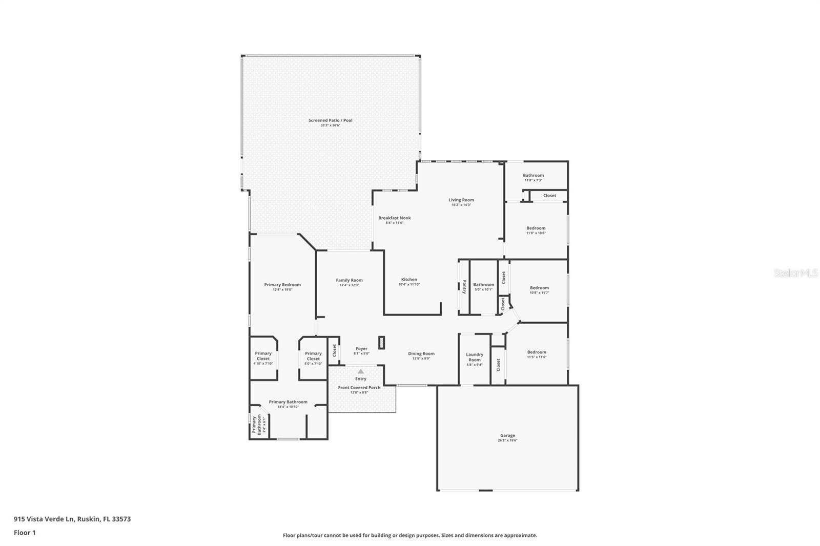 915 Vista Verde Ln, Sun City Center, FL 33573