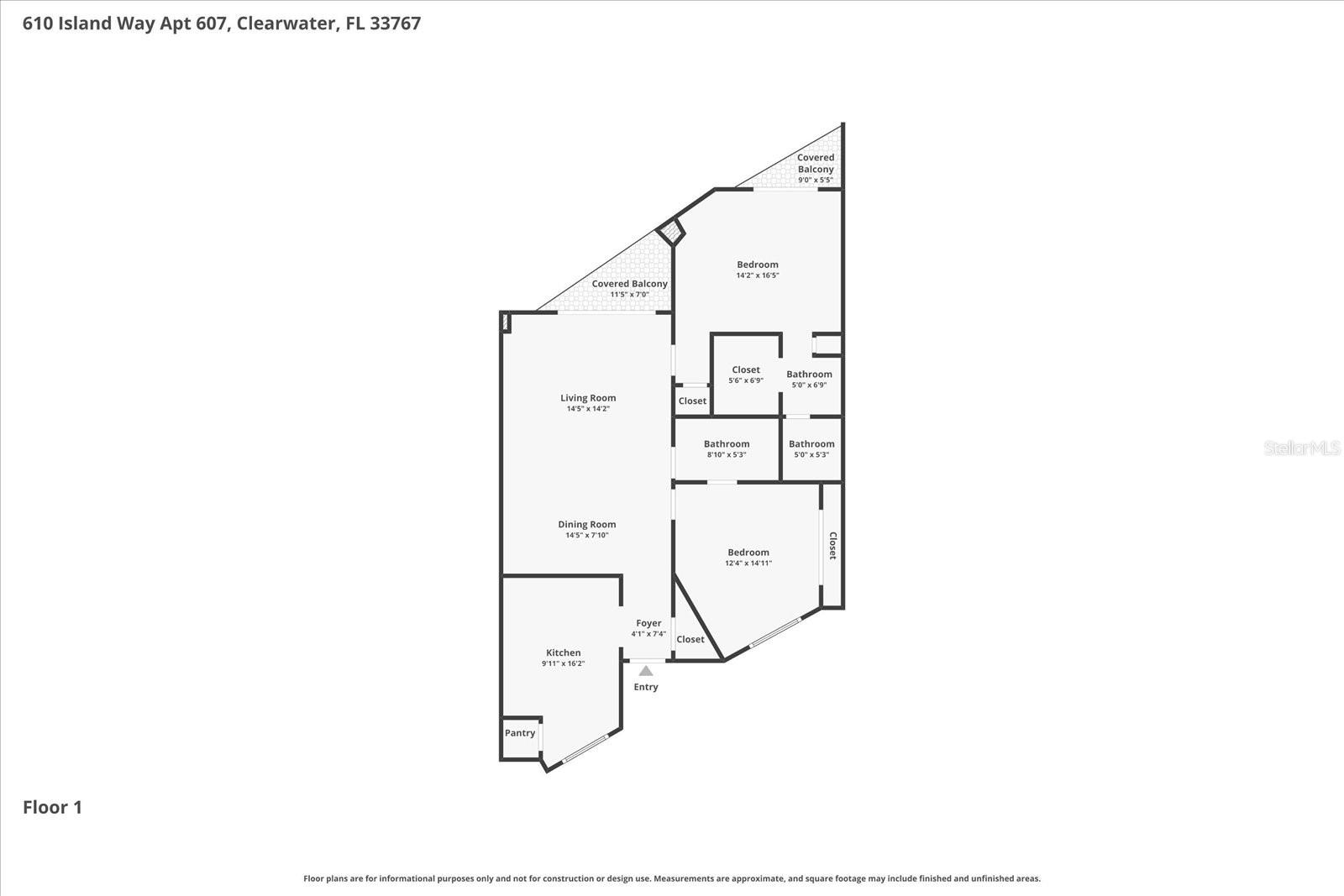 610 Island Way #607, Clearwater Beach, FL 33767