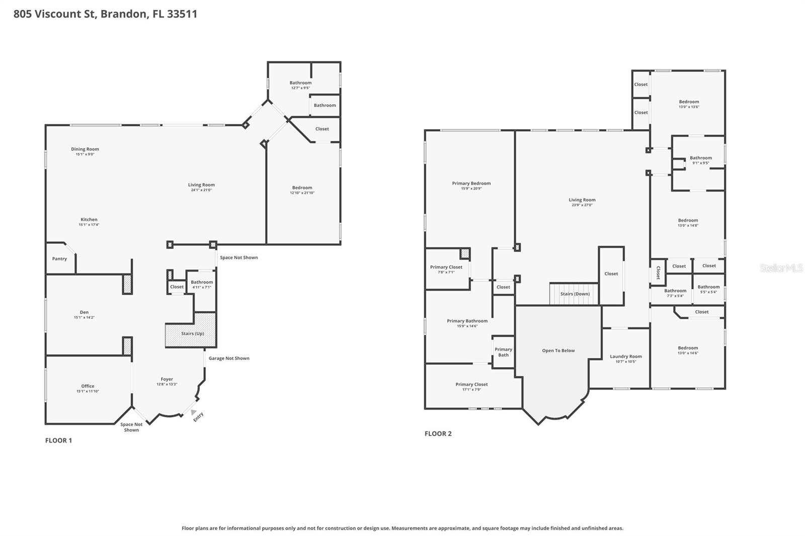 805 Viscount St, Brandon, FL 33511