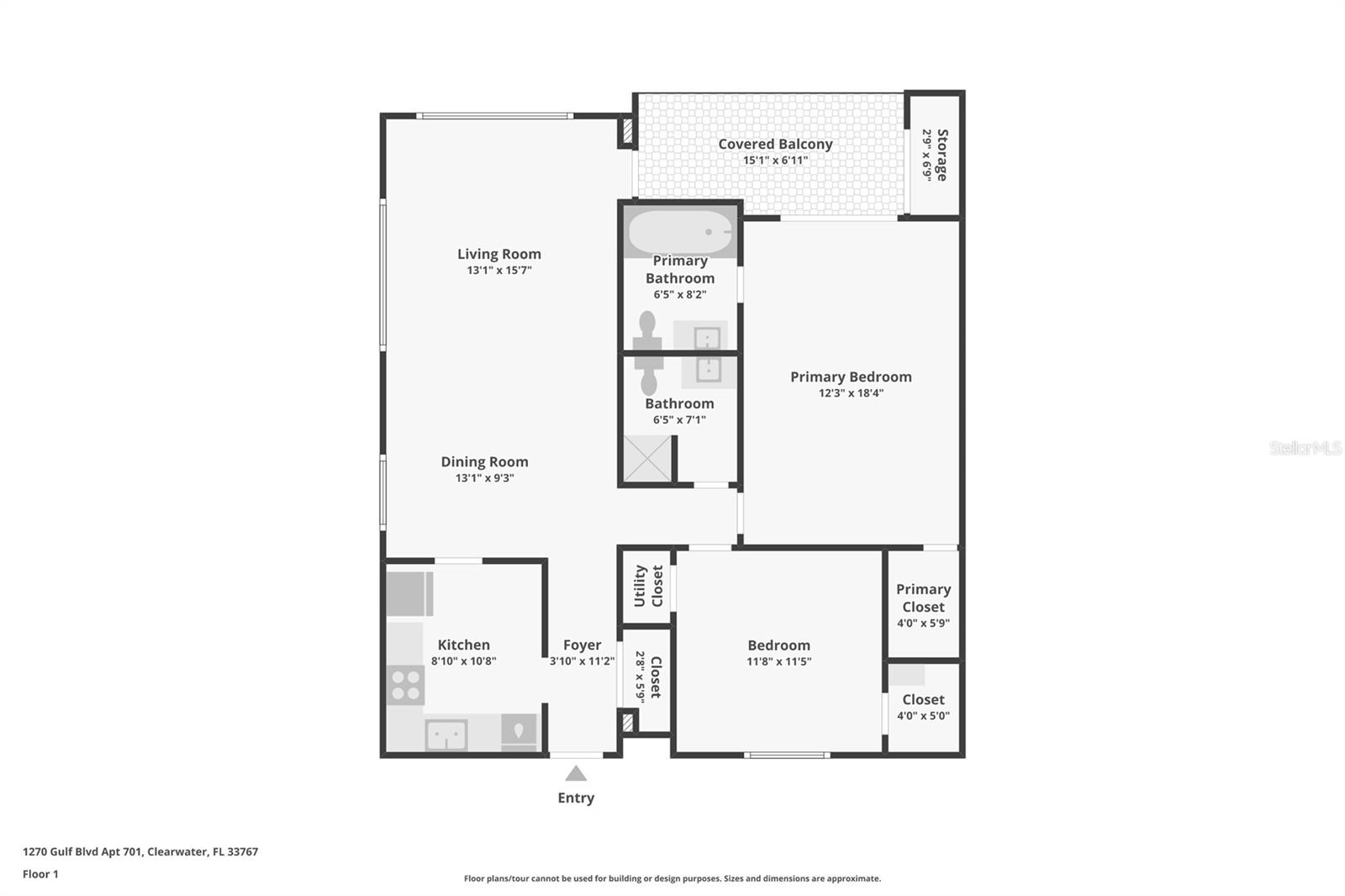 1270 Gulf Blvd #701, Clearwater, FL 33767