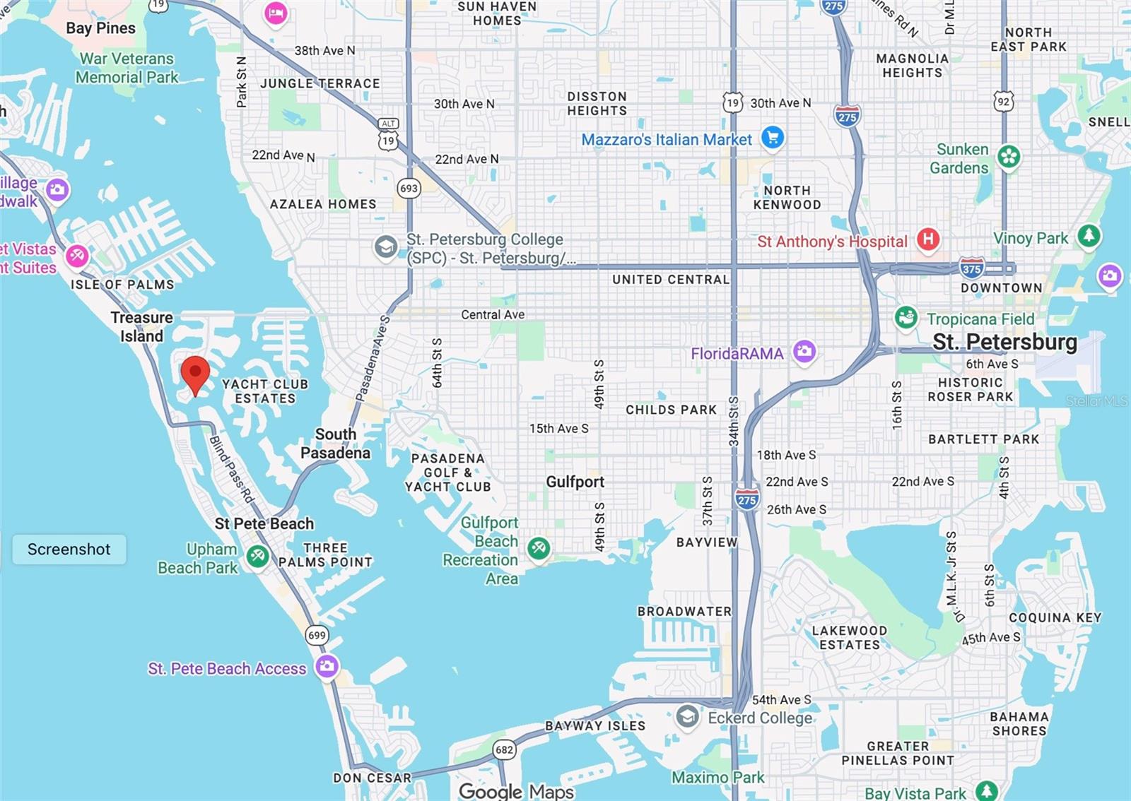 4 Bellevue Dr, Treasure Island, FL 33706