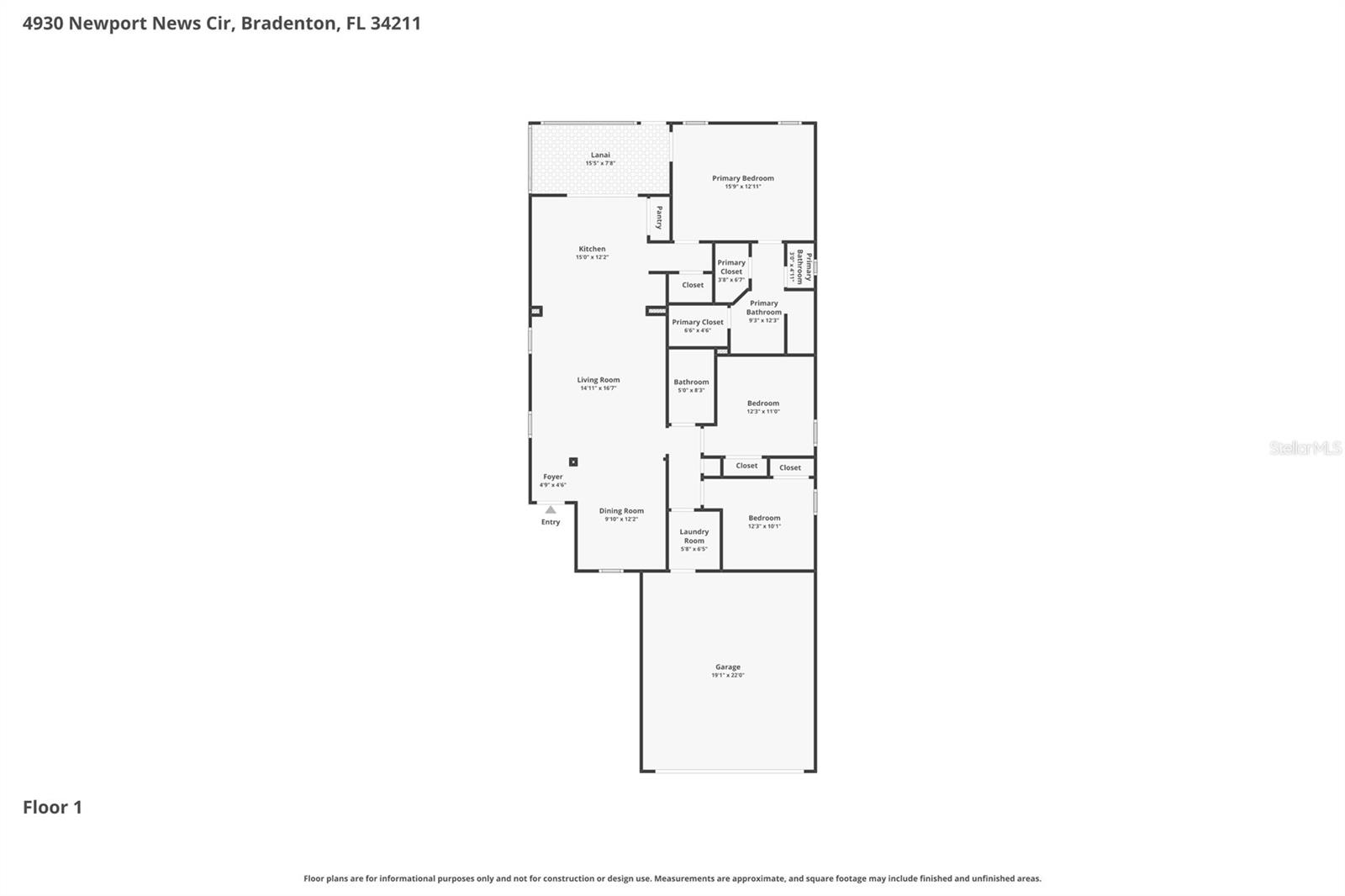 4930 Newport News Cir, Bradenton, FL 34211