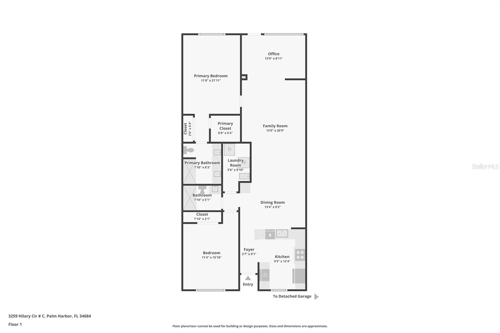 3259 Hilary Cir #1C, Palm Harbor, FL 34684