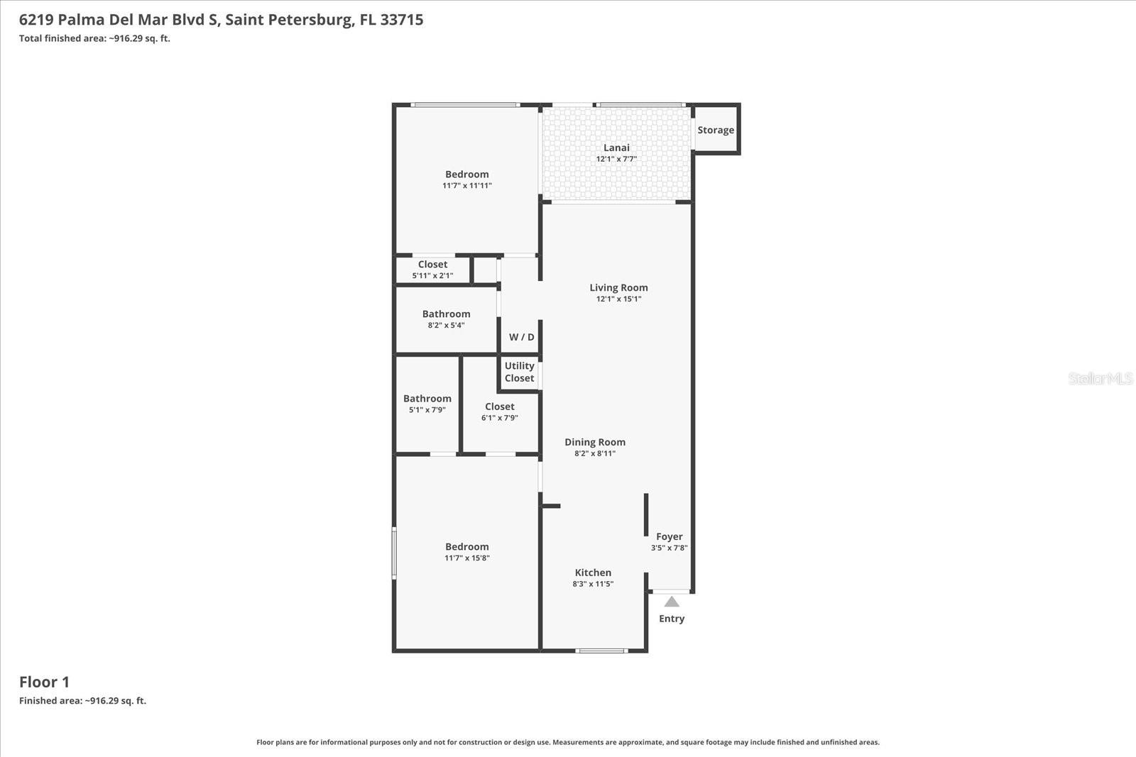 6219 Palma Del Mar Blvd S #102, St Petersburg, FL 33715