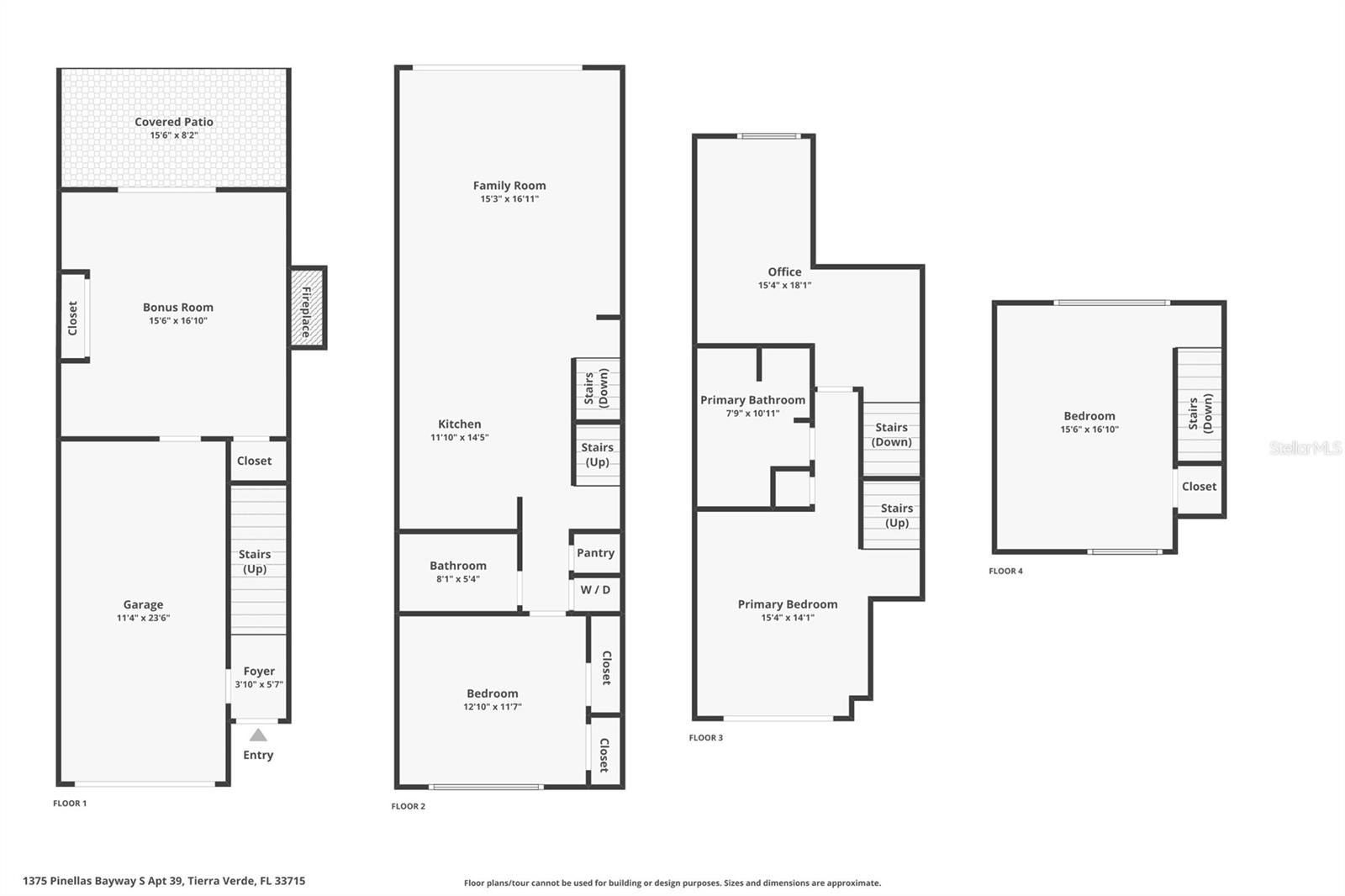 1375 Pinellas Bayway S #39, Tierra Verde, FL 33715