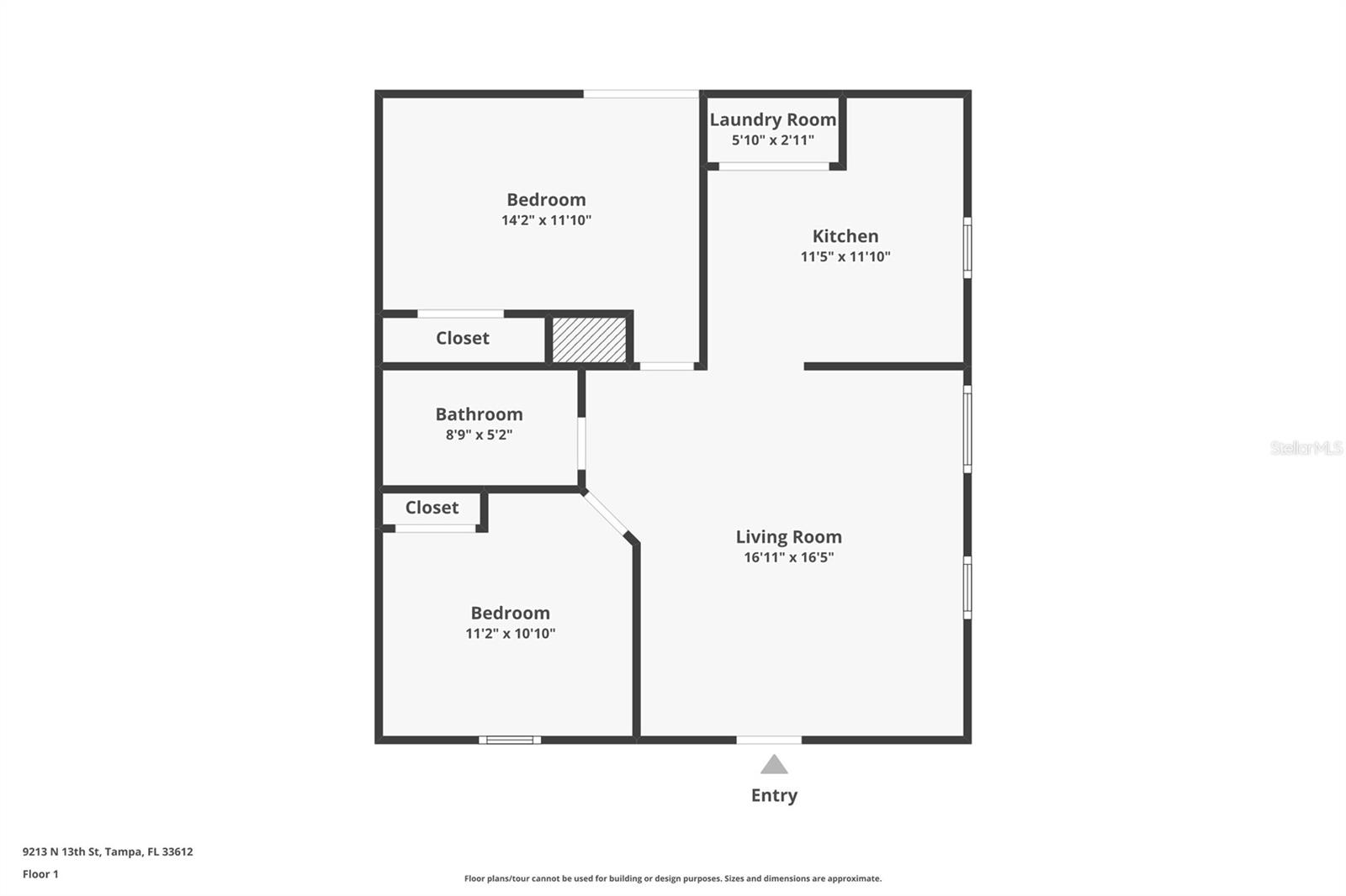 9213 N 13th St, Tampa, FL 33612