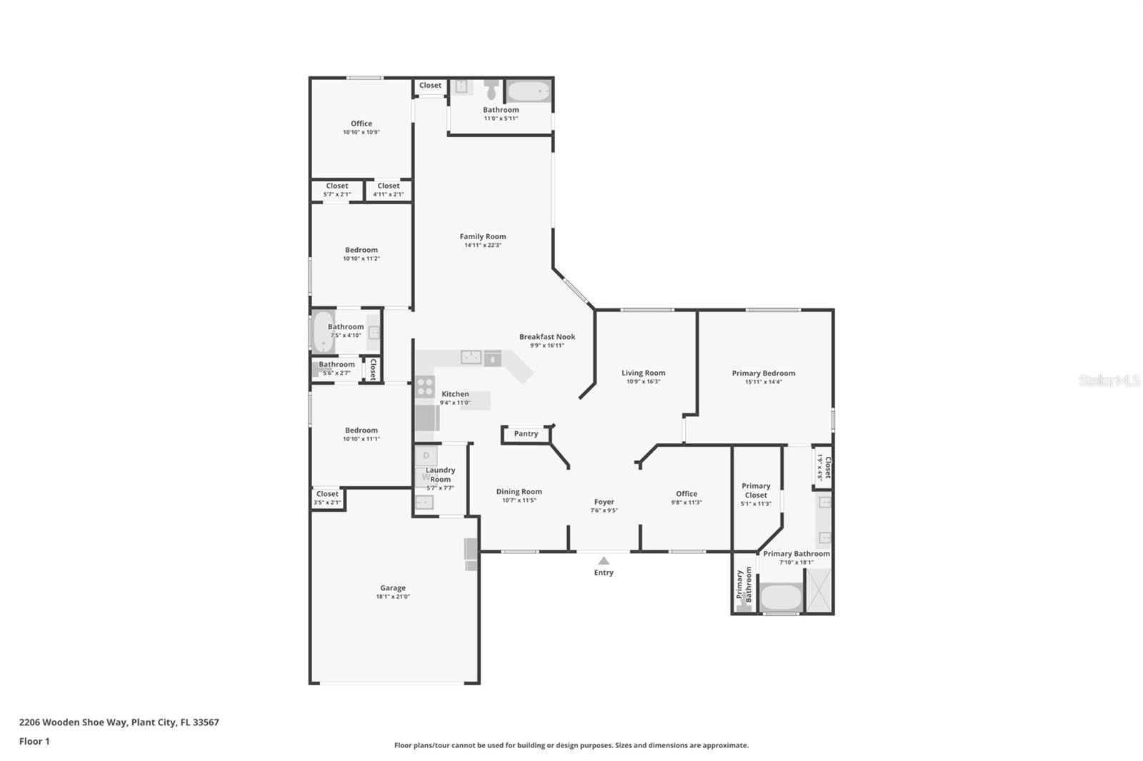 2206 Wooden Shoe Way, Plant City, FL 33567