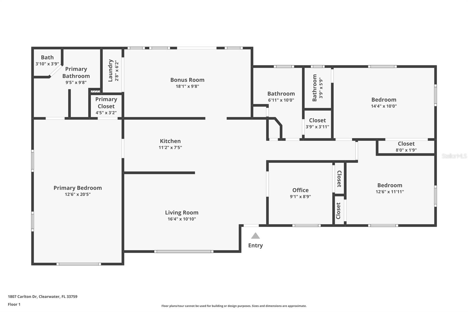 1807 Carlton Dr, Clearwater, FL 33759
