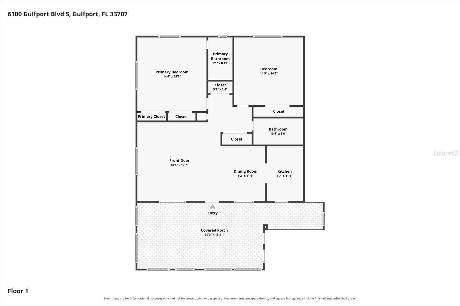 6100 Gulfport Blvd S #401, Gulfport, FL 33707