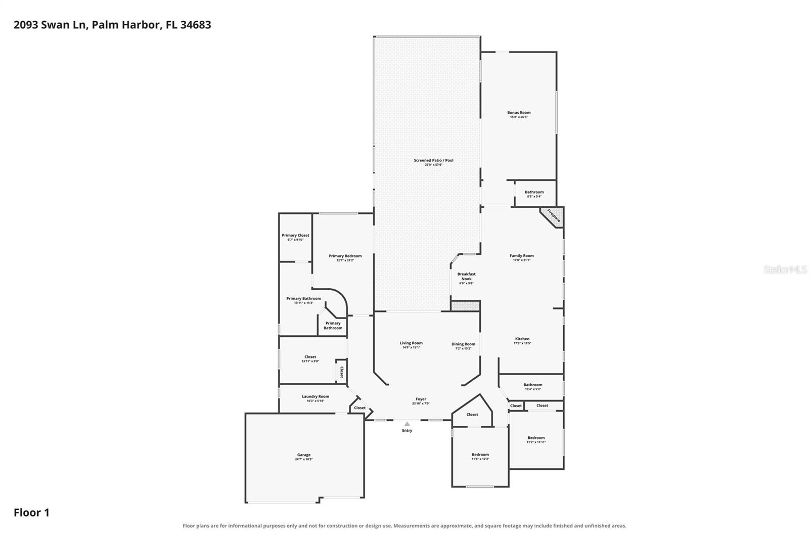 2093 Swan Ln, Palm Harbor, FL 34683