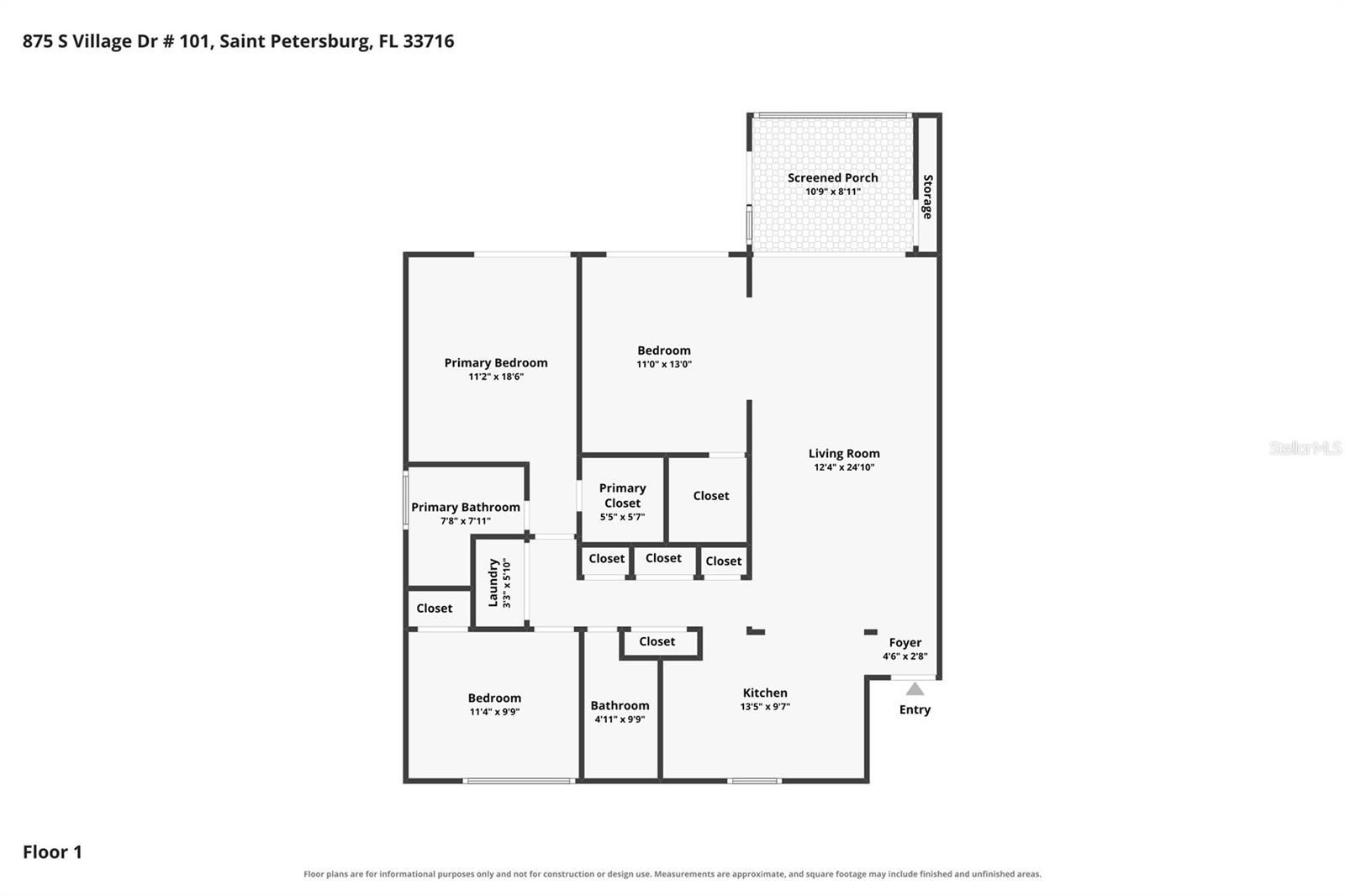 875 S Village Dr N #101, St Petersburg, FL 33716