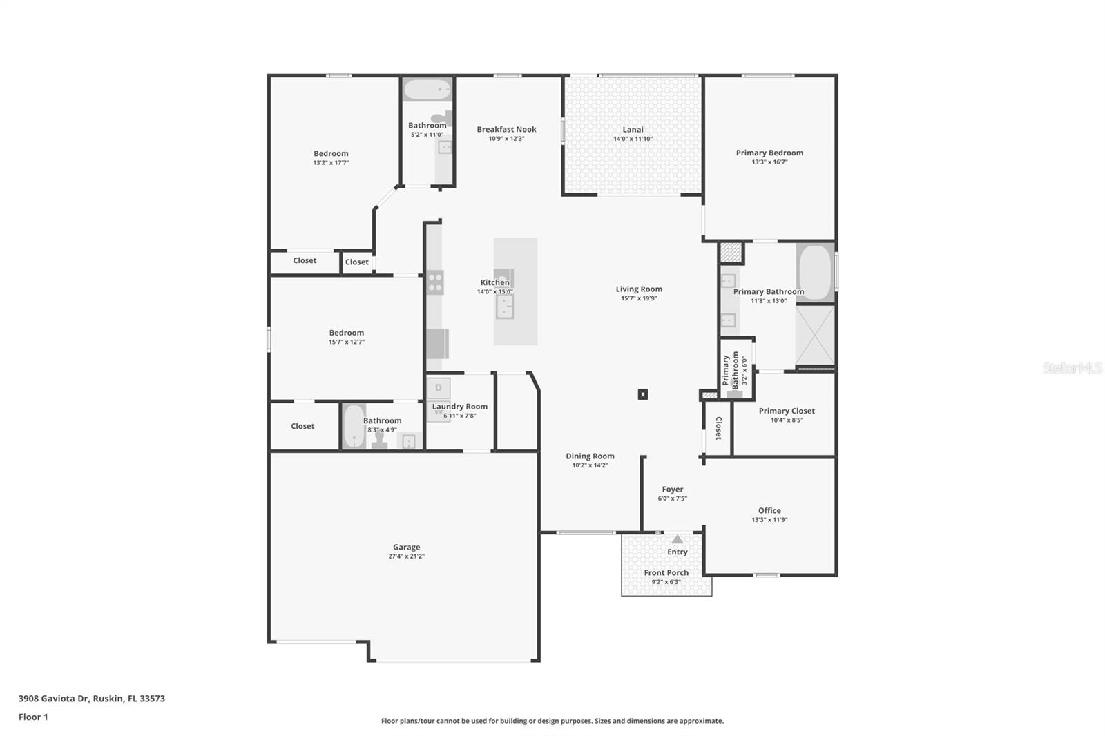 3908 Gaviota Dr, Sun City Center, FL 33573