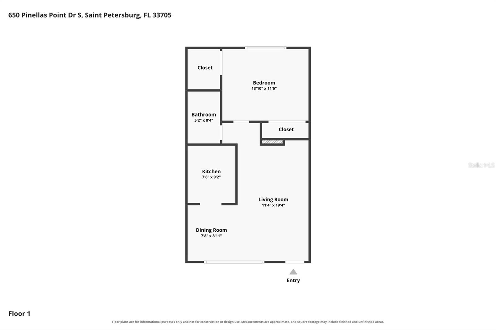 650 Pinellas Point Dr S #122, St Petersburg, FL 33705