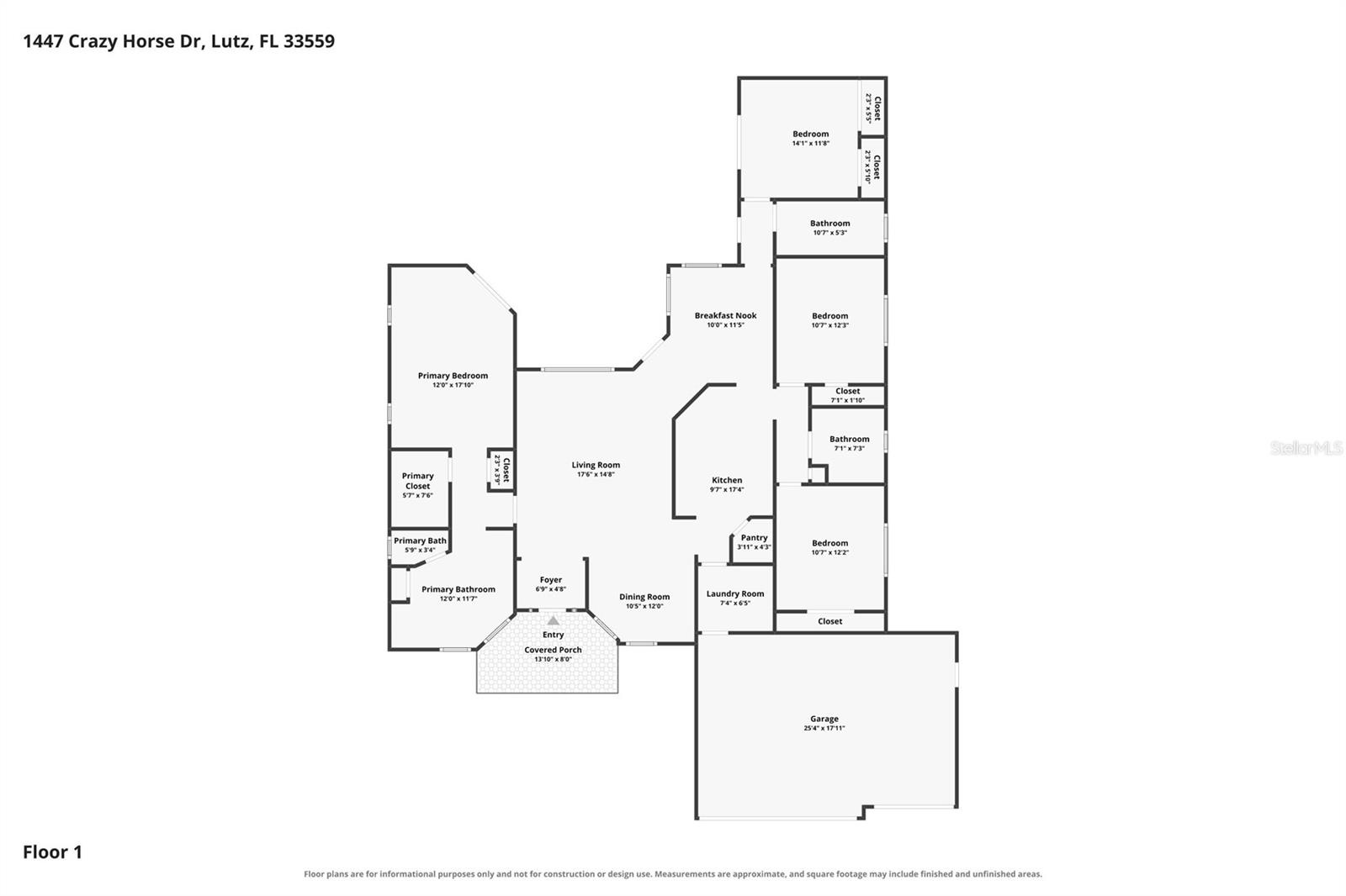 1447 Crazy Horse Dr, Lutz, FL 33559