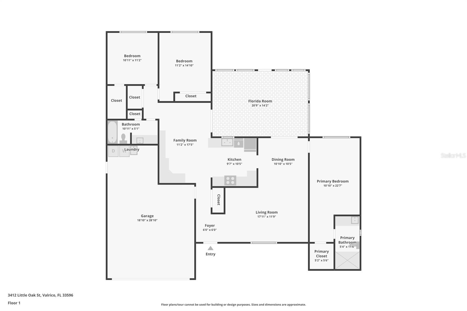 3412 Little Oak St, Valrico, FL 33596