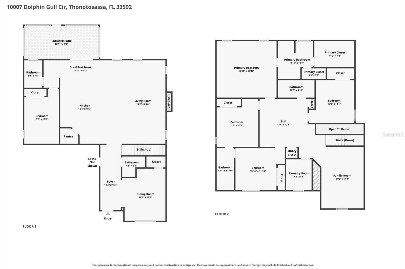 10007 Dolphin Gull Cir, Thonotosassa, FL 33592