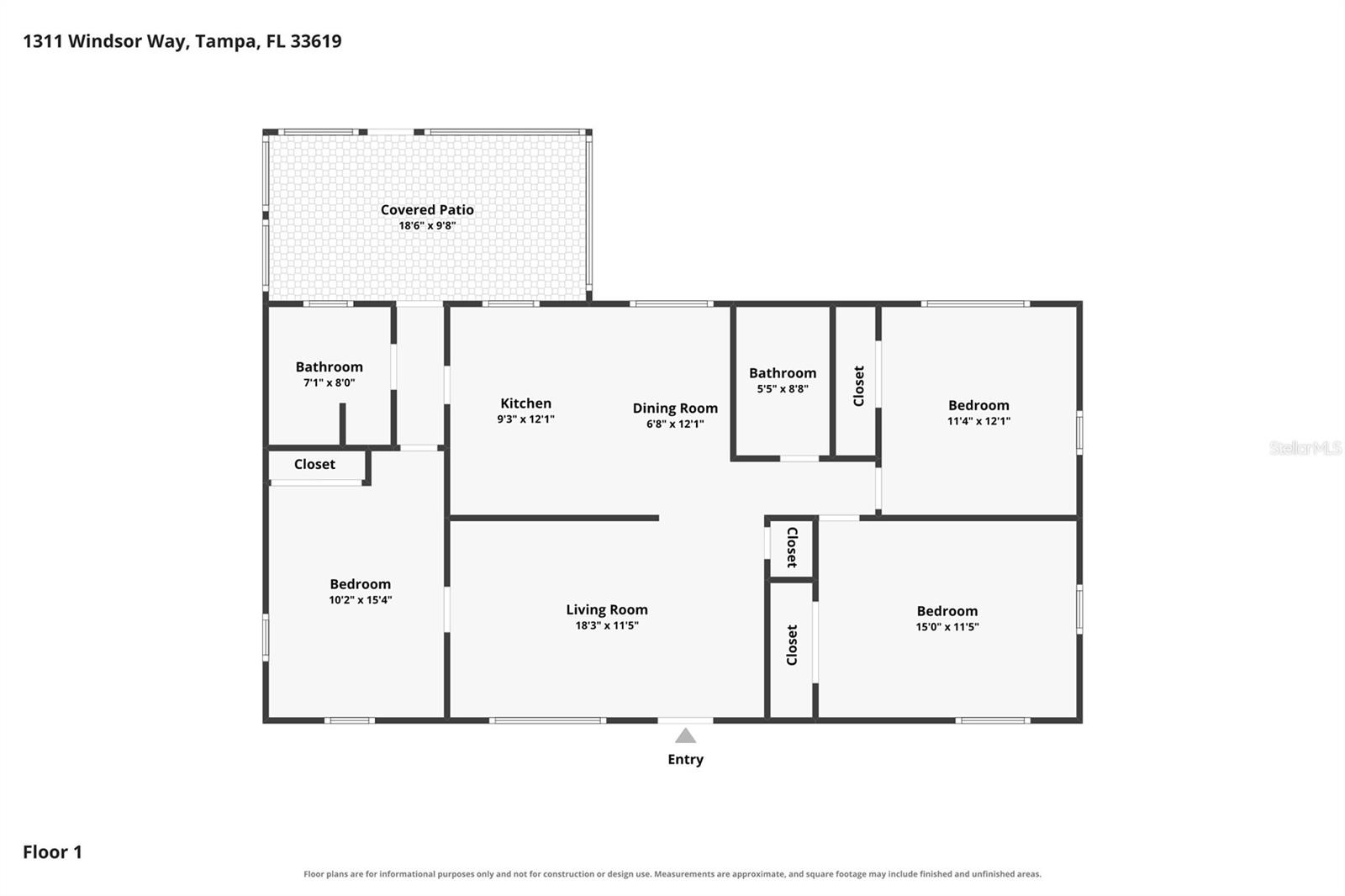 1311 Windsor Way, Tampa, FL 33619