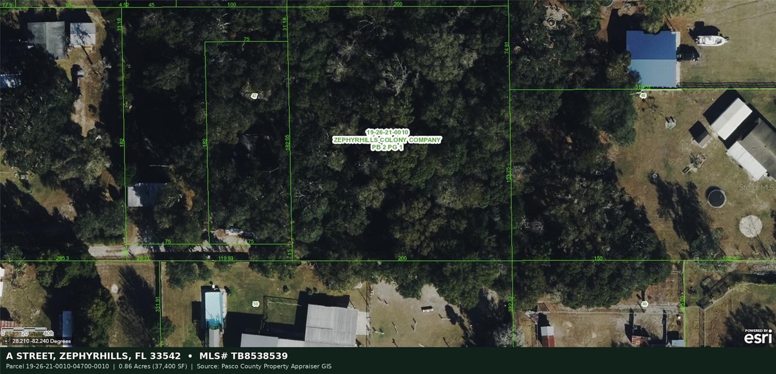 A St, Zephyrhills, FL 33542
