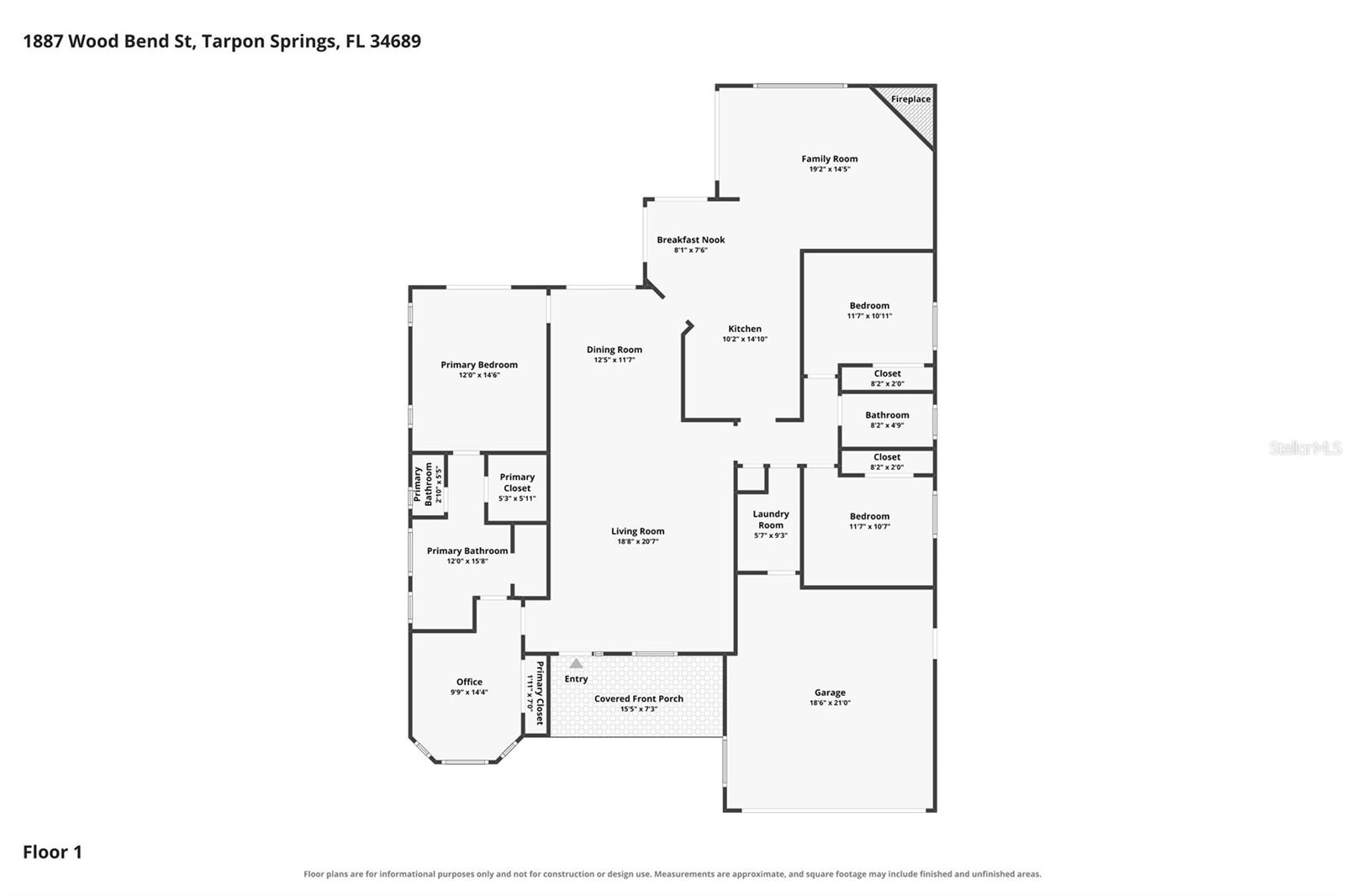 1887 Wood Bend St, Tarpon Springs, FL 34689