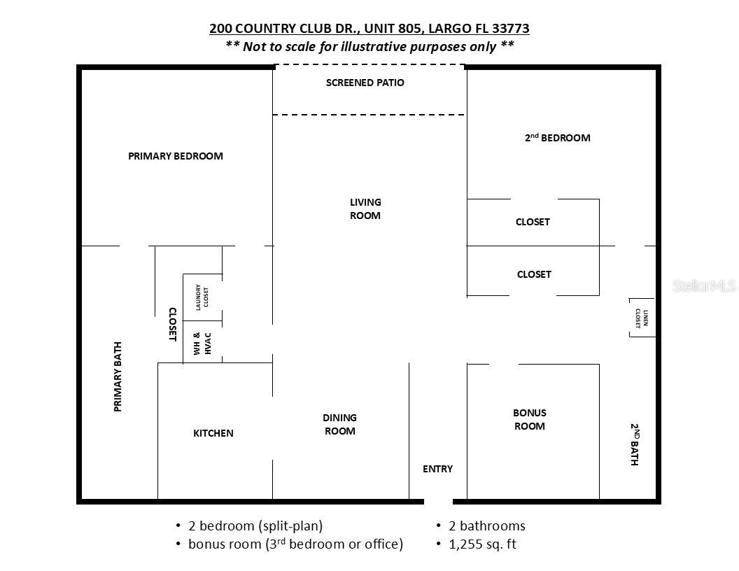 200 Country Club Dr #805, Largo, FL 33771