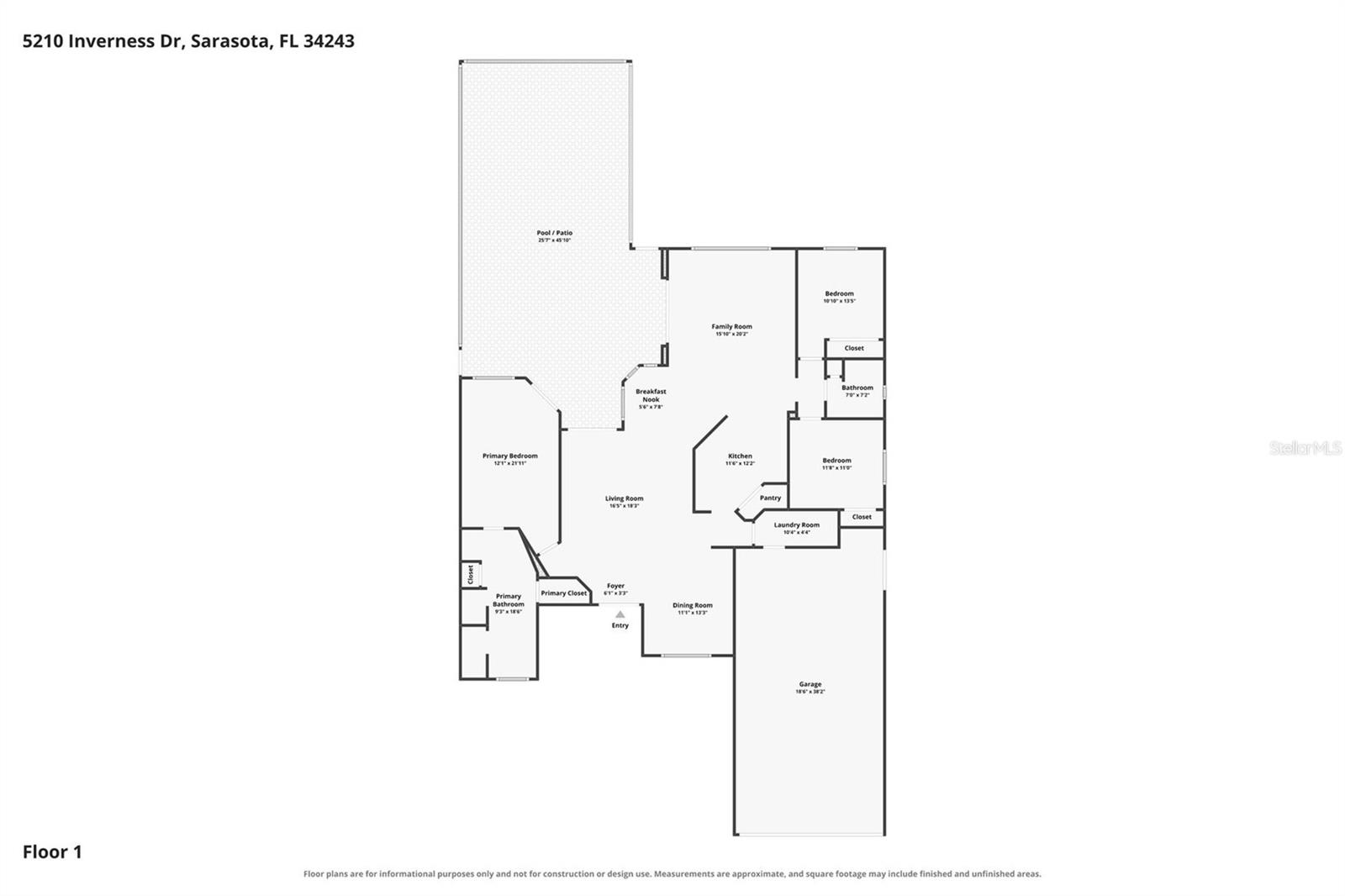5210 Inverness Dr, Sarasota, FL 34243
