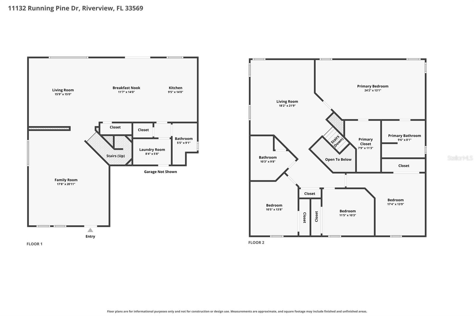 11132 Running Pine Dr, Riverview, FL 33569