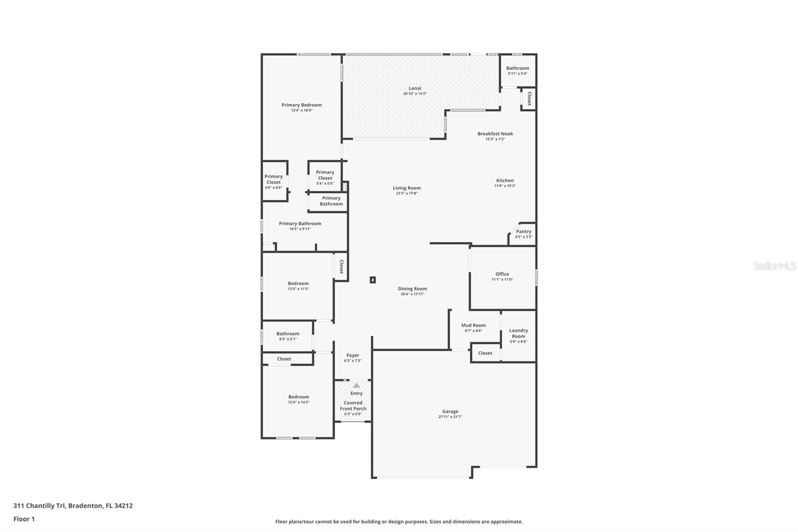 311 Chantilly Trl, Bradenton, FL 34212