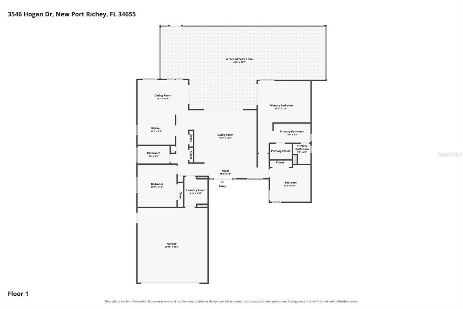 3546 Hogan Dr, New Port Richey, FL 34655