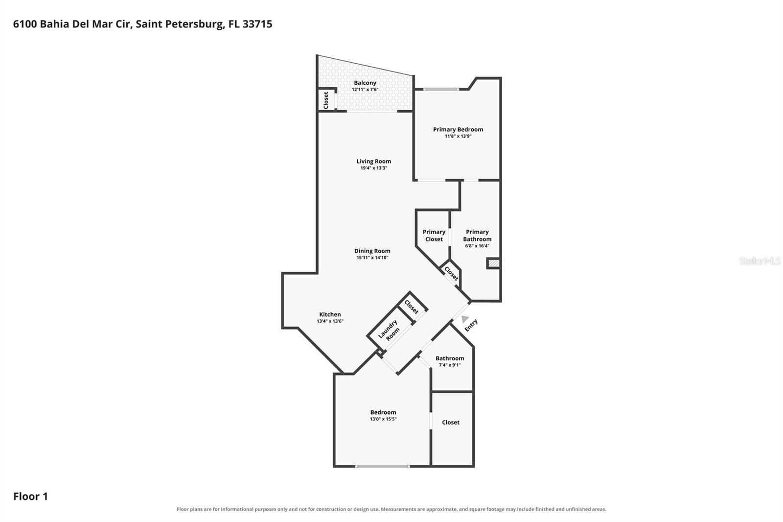 6100 Bahia Del Mar Cir #206, St Petersburg, FL 33715