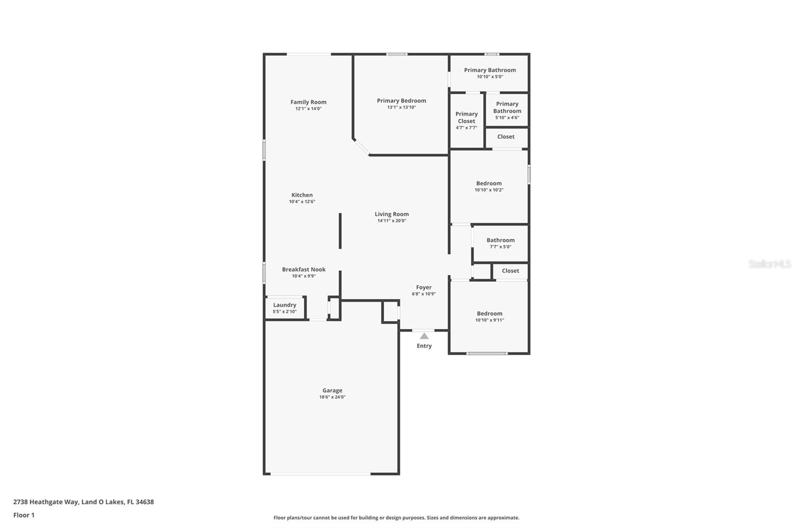 2738 Heathgate Way, Land O Lakes, FL 34638
