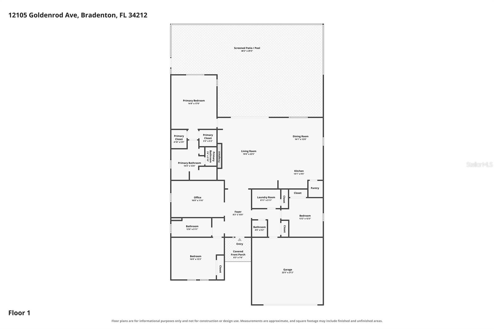 12105 Goldenrod Ave, Bradenton, FL 34212