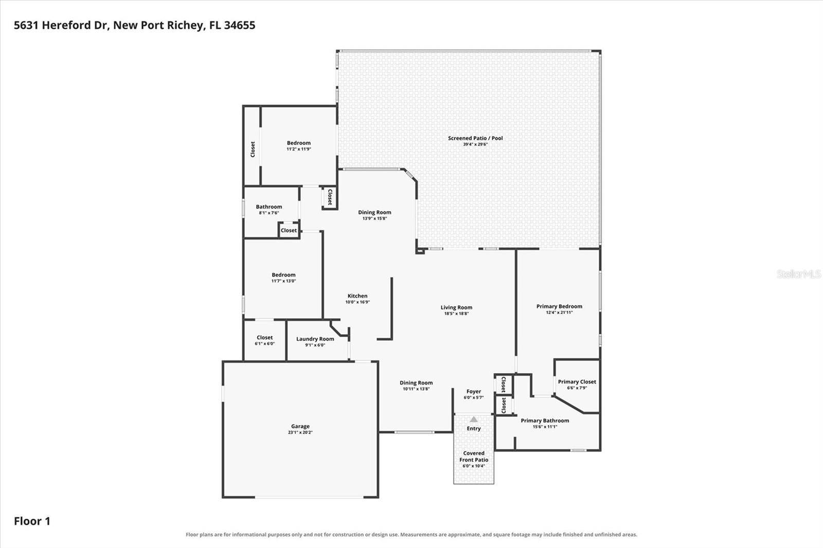 5631 Hereford Dr, New Port Richey, FL 34655