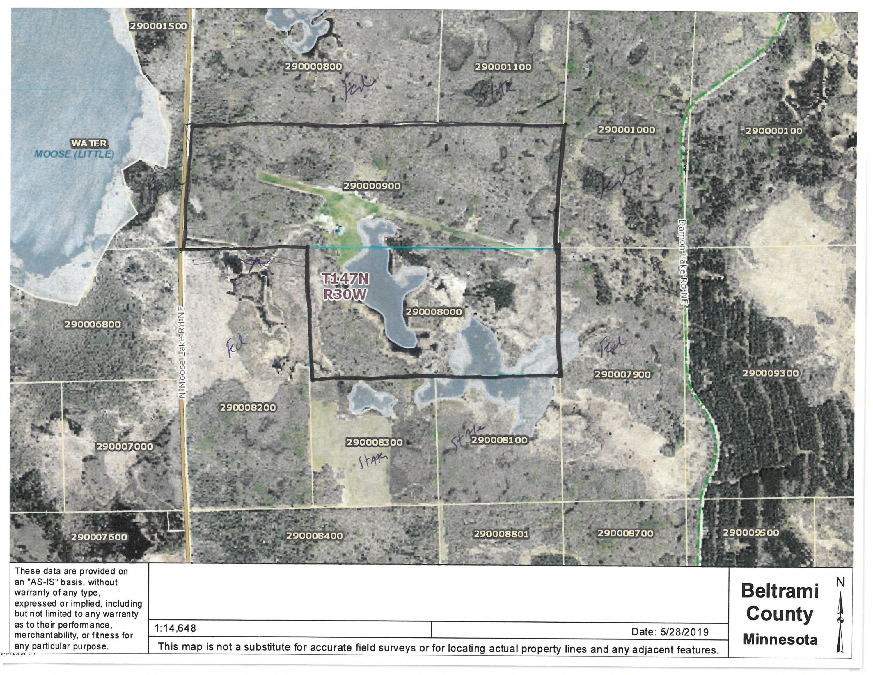 10562 N Moose Lake Rd NE, Pennington, MN 56663