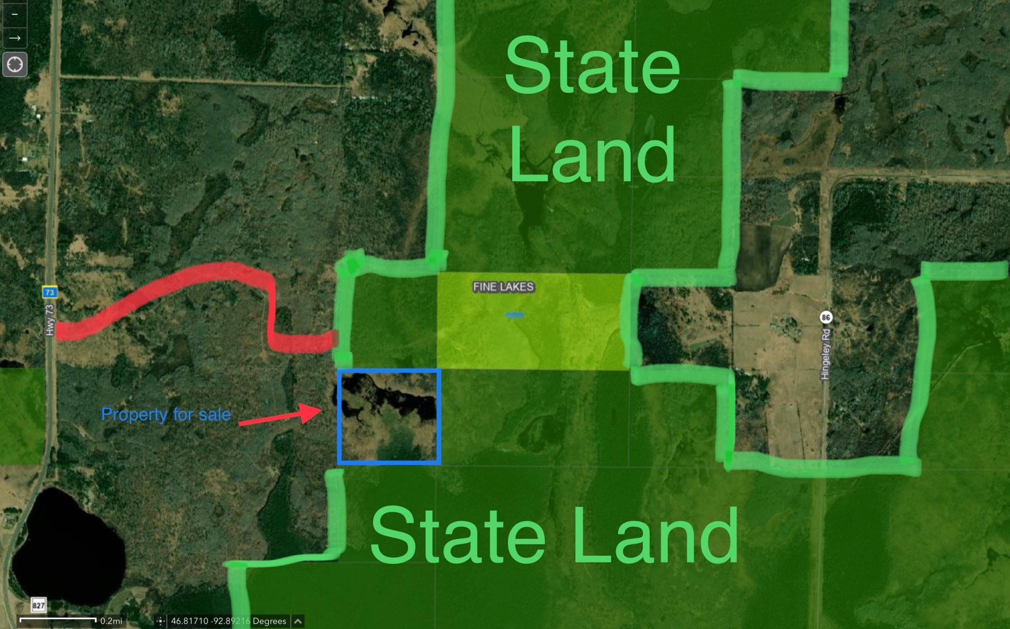 TBD Highway 73, Floodwood, MN 55736