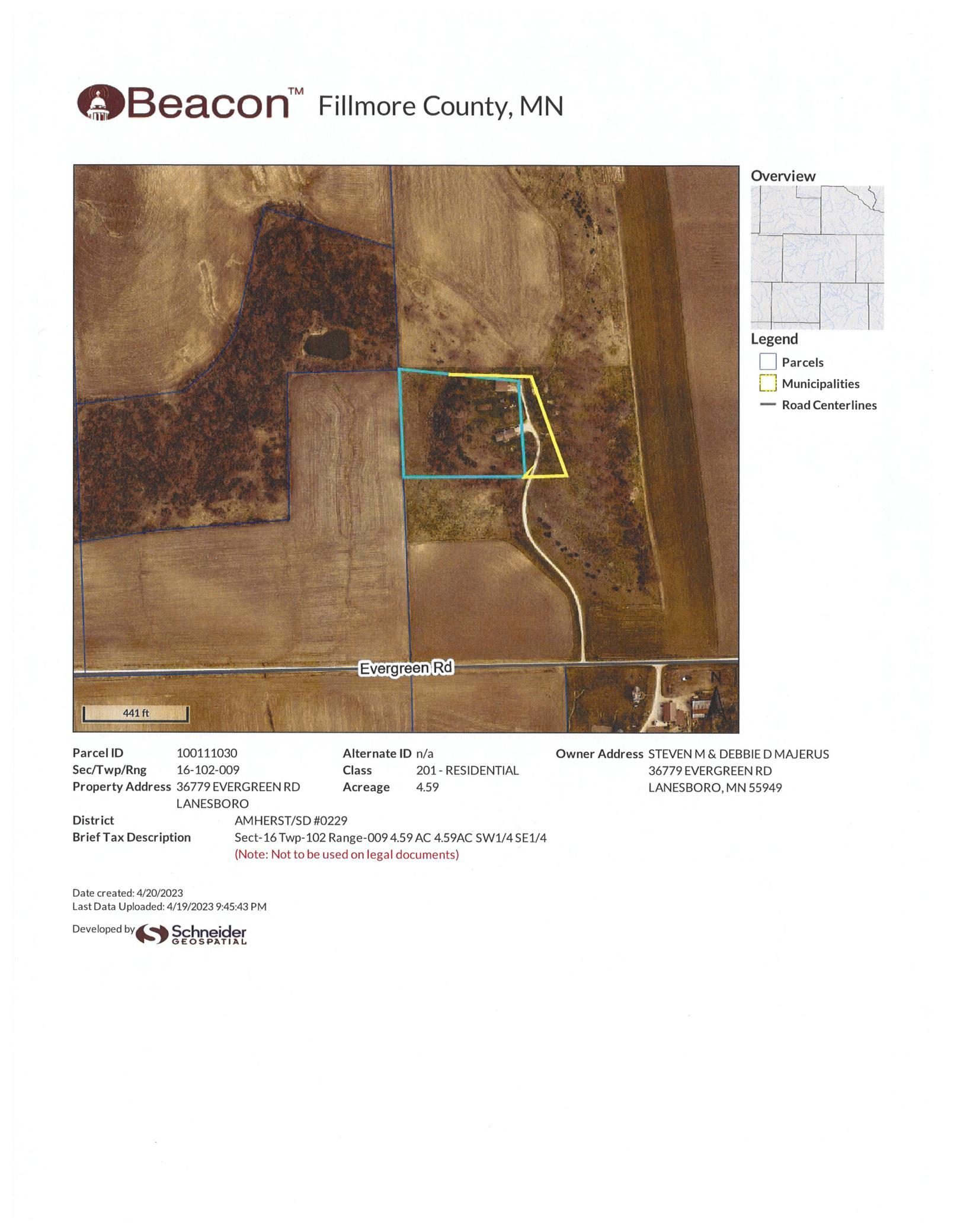 36779 Evergreen Rd, Lanesboro, MN 55949