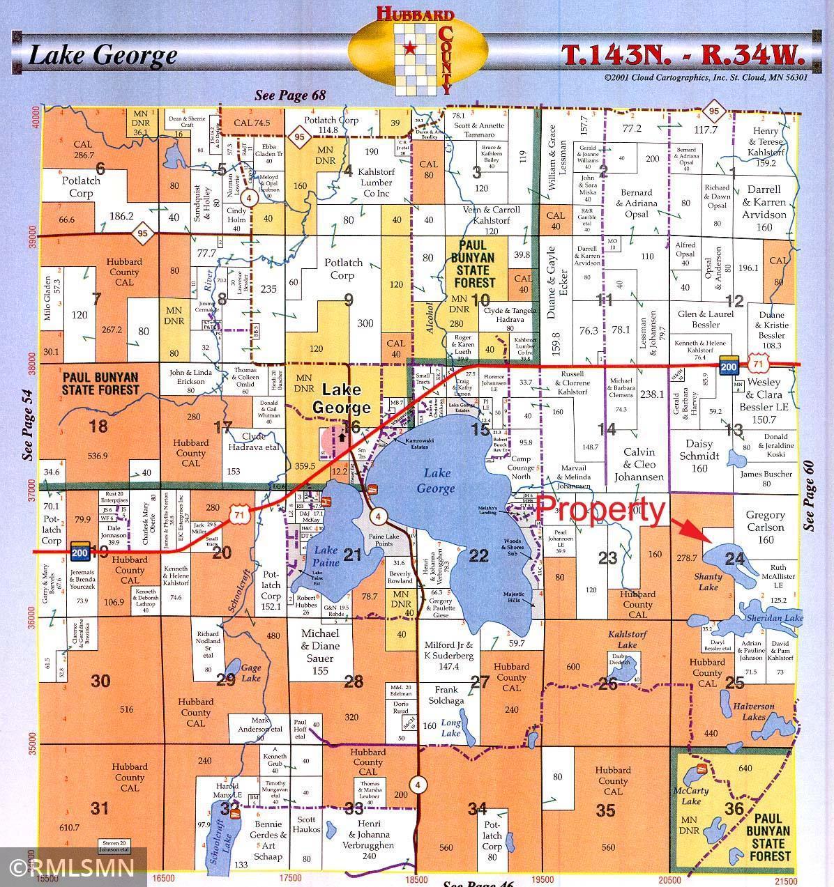 Lot 5 North Shanty Dr, Lake George, MN 56458