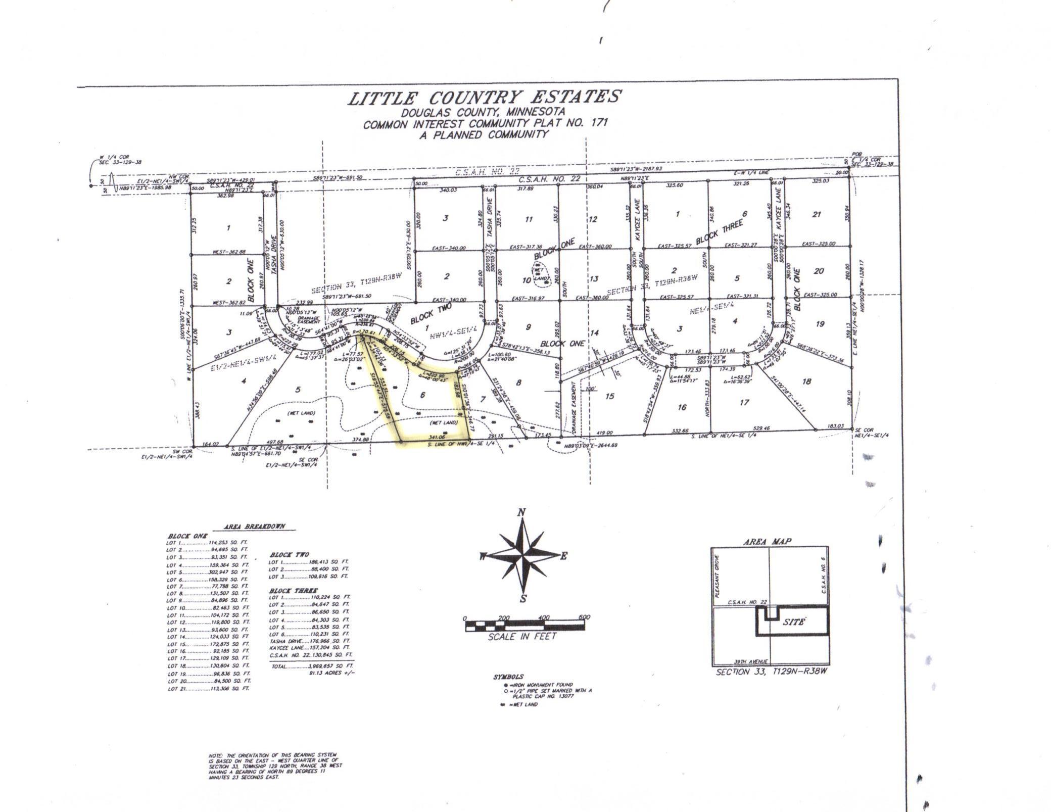 Lot 6 Tasha Dr, Garfield, MN 56332