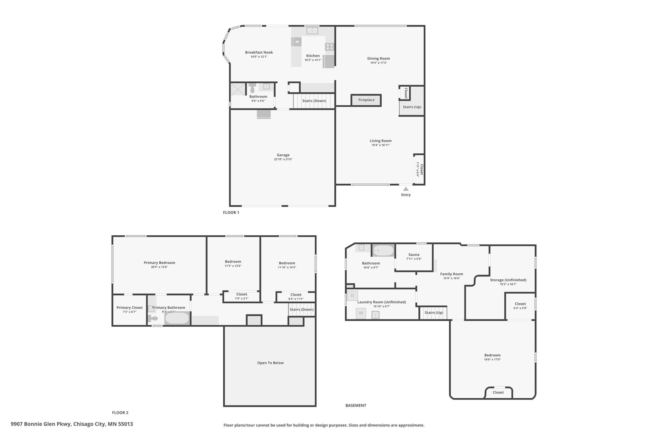 9907 Bonnie Glen Pw, Chisago City, MN 55013
