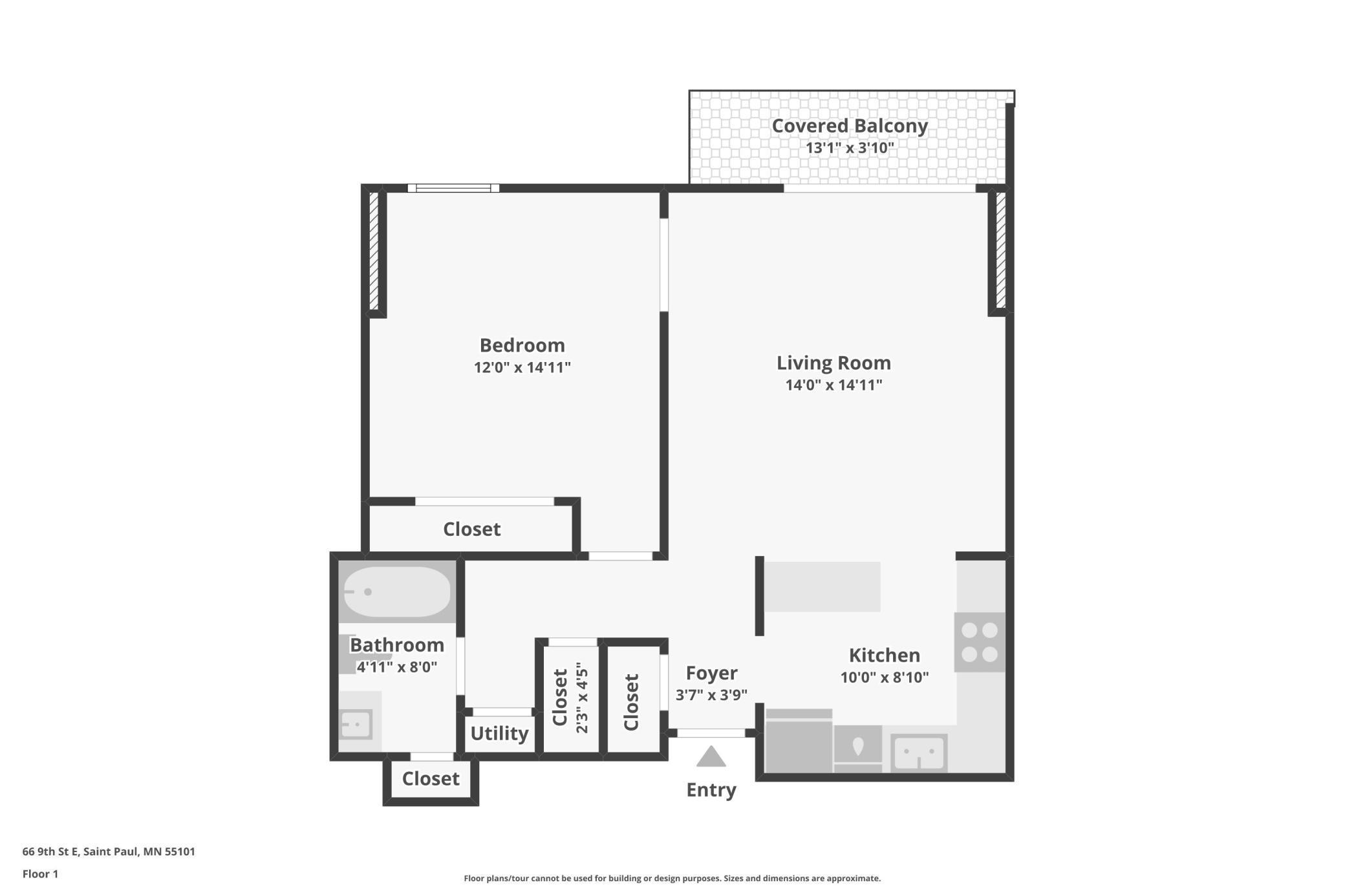 66 9th St E #1307, Saint Paul, MN 55101