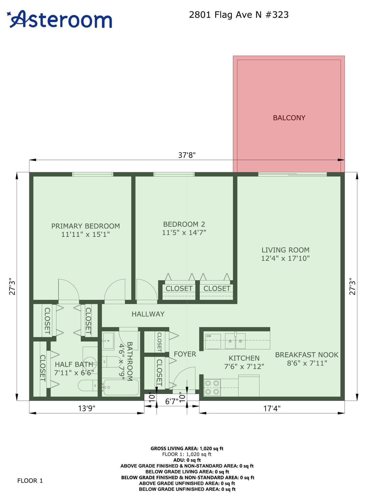 2801 Flag Ave N #323, New Hope, MN 55427