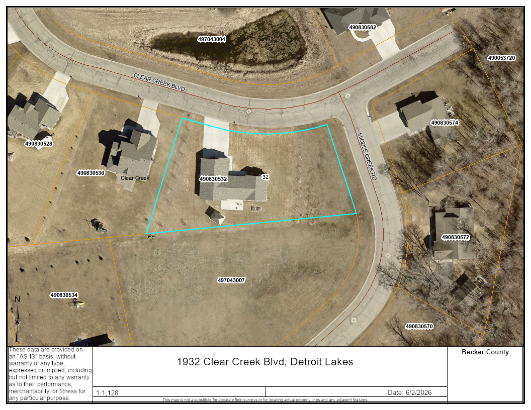 1932 Clear Creek Blvd, Detroit Lakes, MN 56501