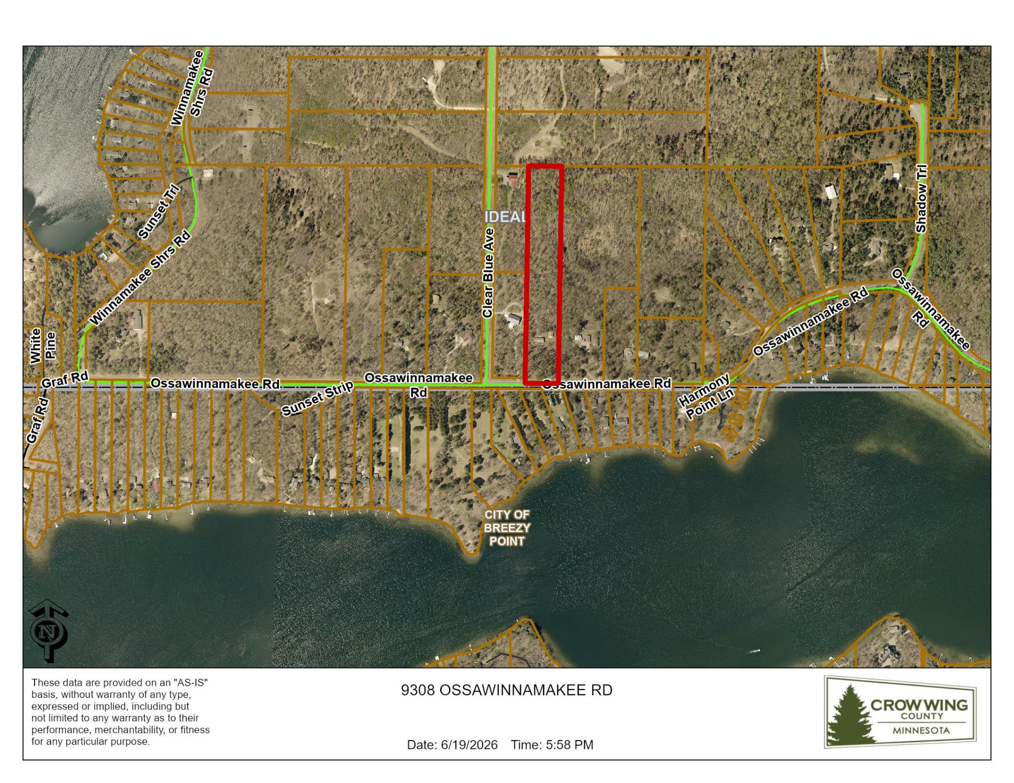 9308 Ossawinnamakee Rd, Pequot Lakes, MN 56472