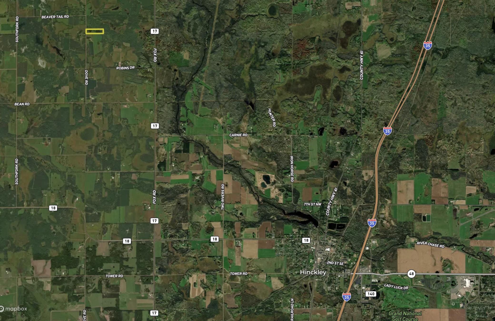 NA Dove Rd, Hinckley, MN 55037