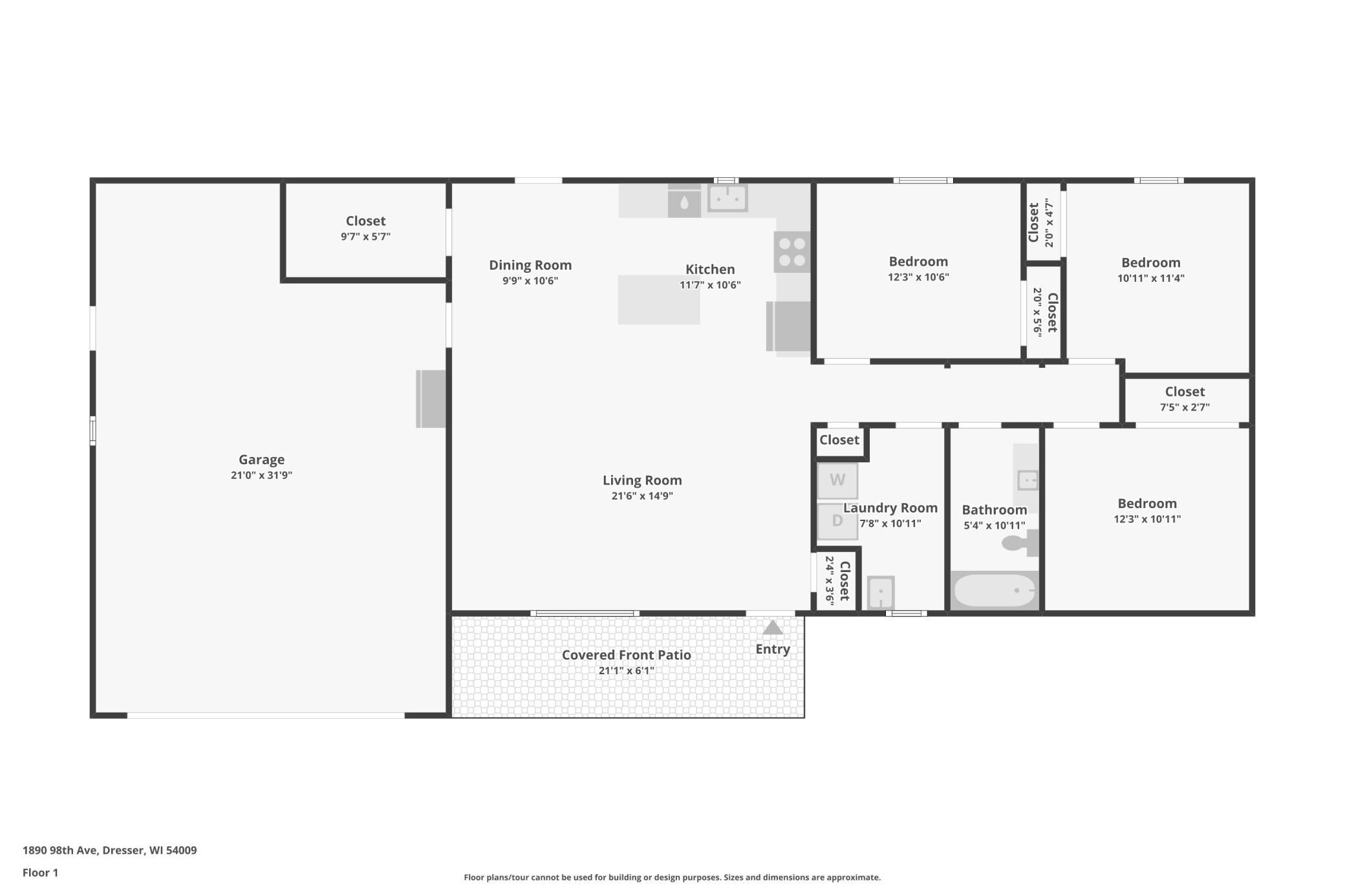 1890 98th Ave, Dresser, WI 54009