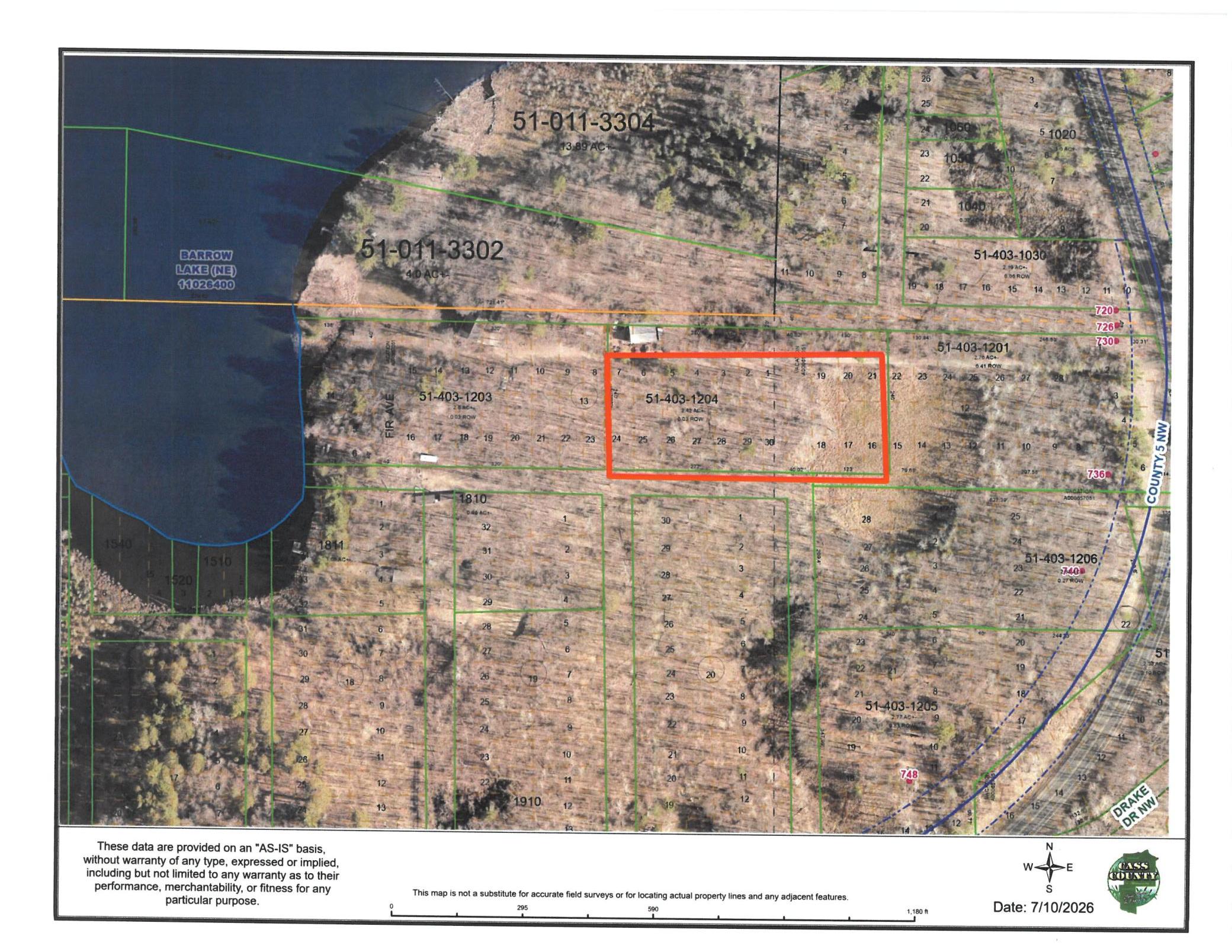 TBD County 5, Hackensack, MN 56452