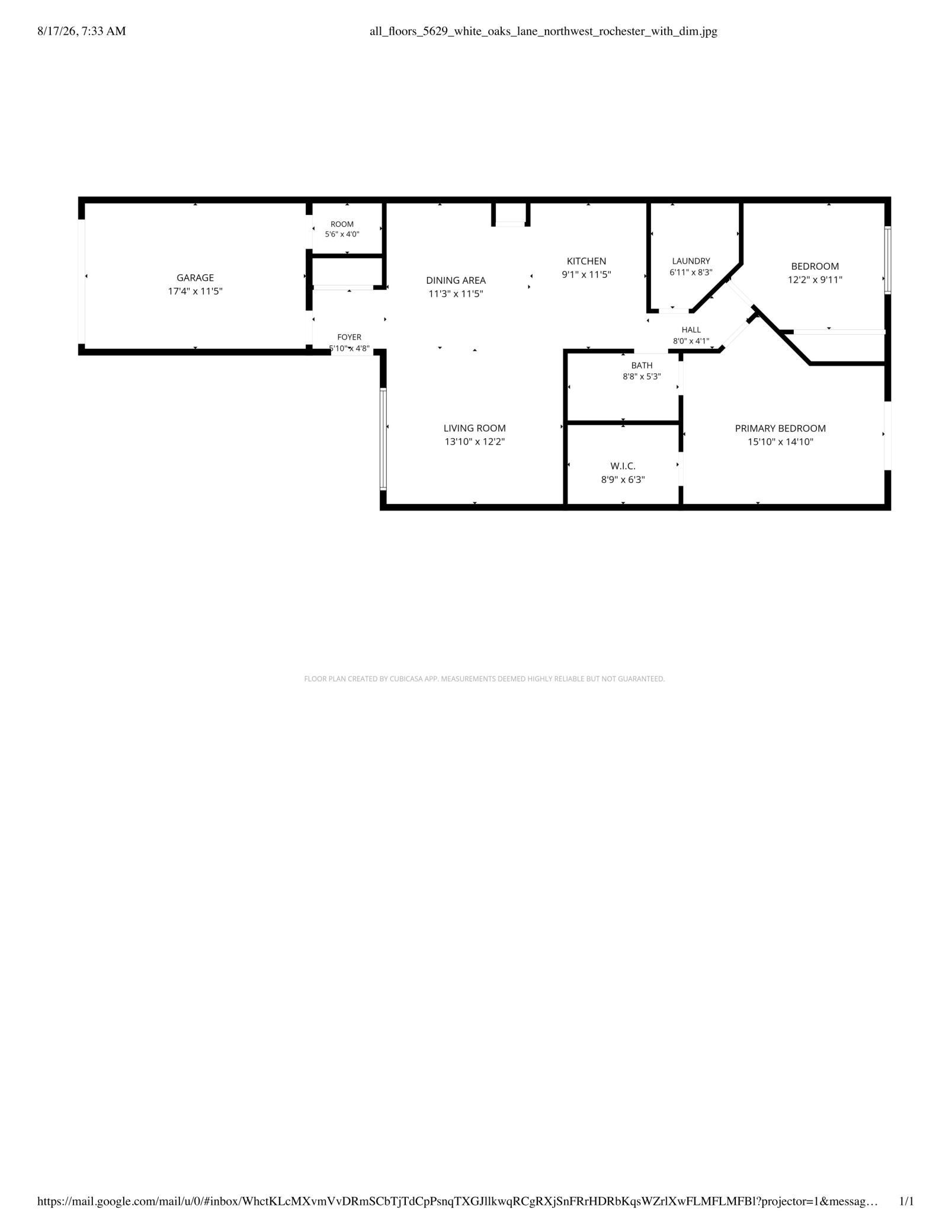5631 White Oaks Ln NW, Rochester, MN 55901