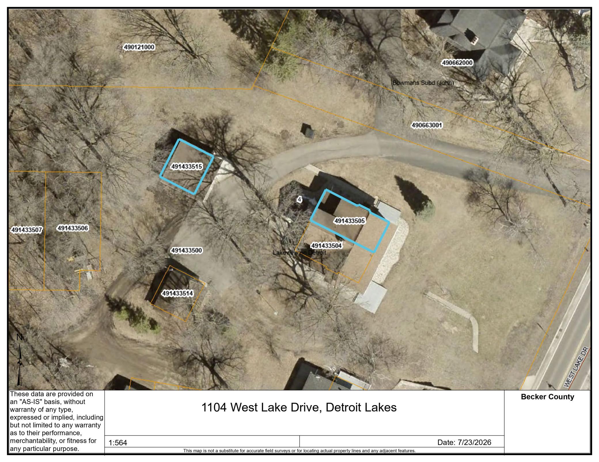 1104 W Lake Dr, Detroit Lakes, MN 56501